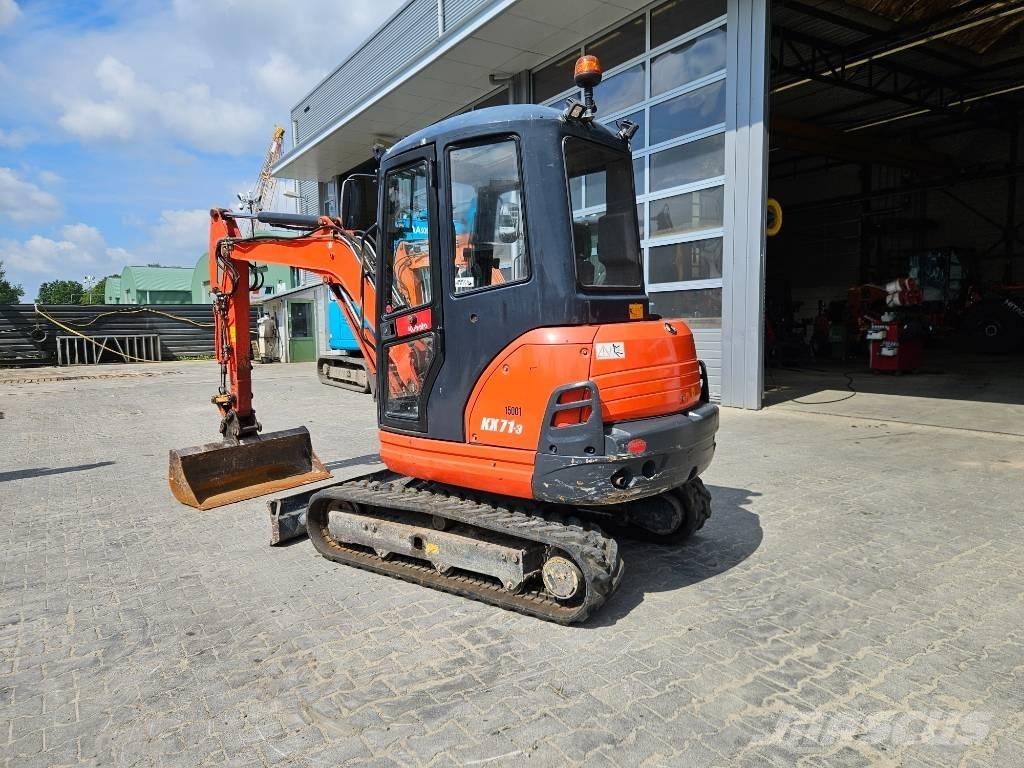 Kubota KX71-3 Mini kotrók < 7t