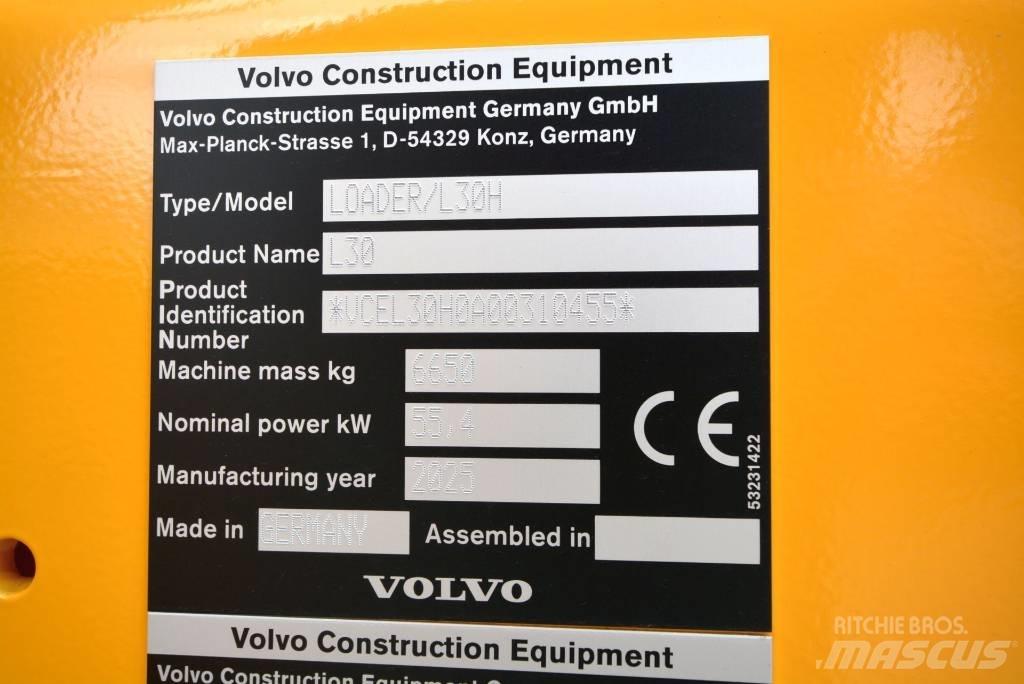Volvo L 30 H Gumikerekes homlokrakodók