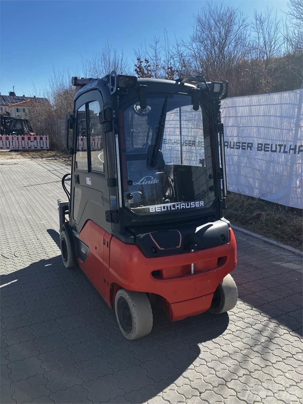 Linde E20PL Elektromos targoncák