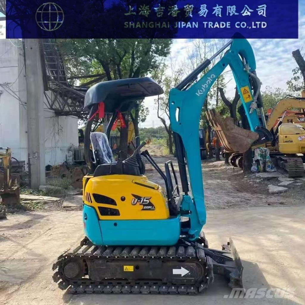 Kubota U 15 Mini kotrók < 7t