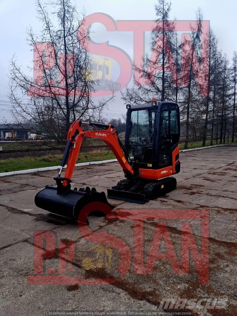 Kubota KX016-4 Mini kotrók < 7t