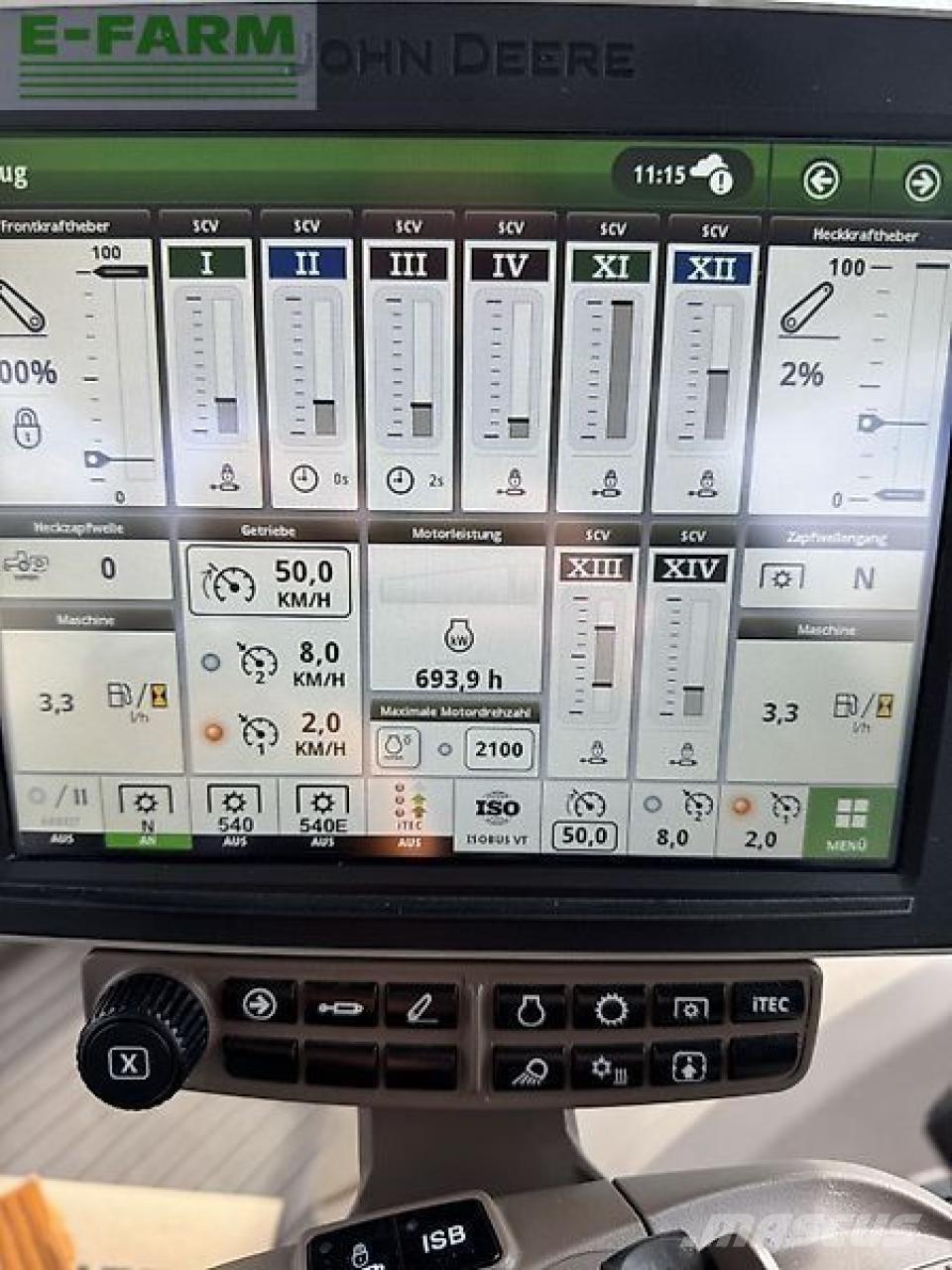 John Deere 6r150 Traktorok