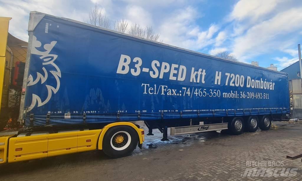 Fliegel SDS Ponyvás pótkocsik