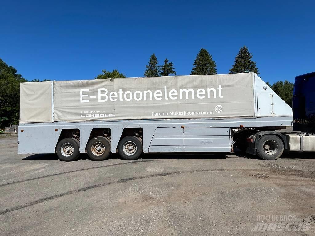 Orthaus OGT 24/B Platós / Ponyvás félpótkocsik