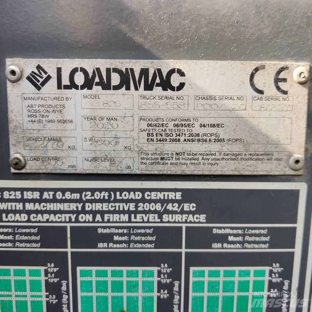  Loadmac 825 Teherautóra szerelt targonca