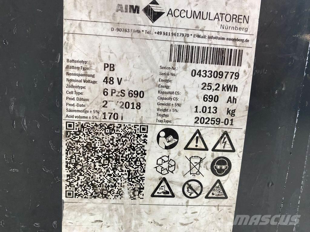 AIM 48V 690Ah Akkumulátorok