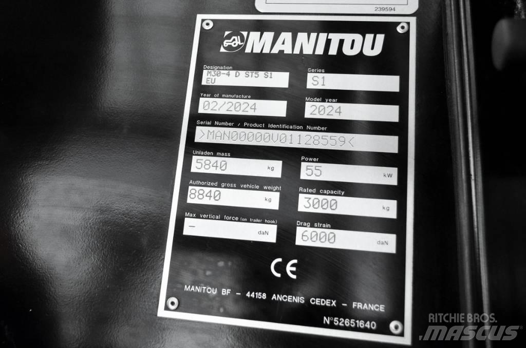 Manitou M 30-4 Dízel targoncák