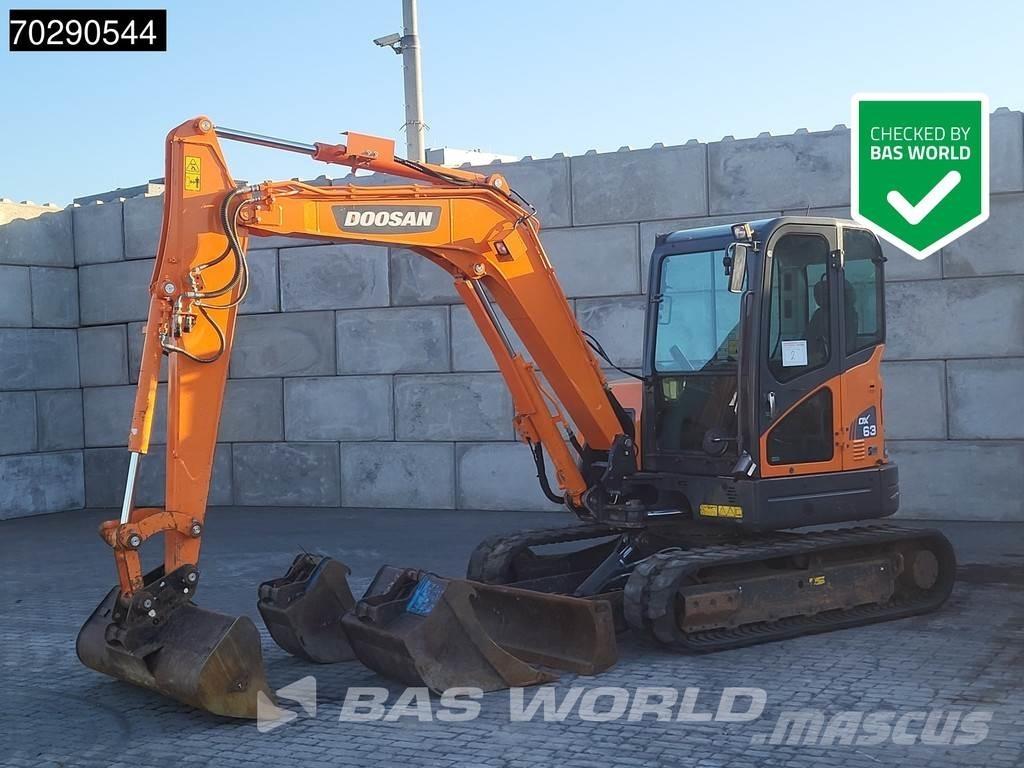 Doosan DX63-3 Mini kotrók < 7t
