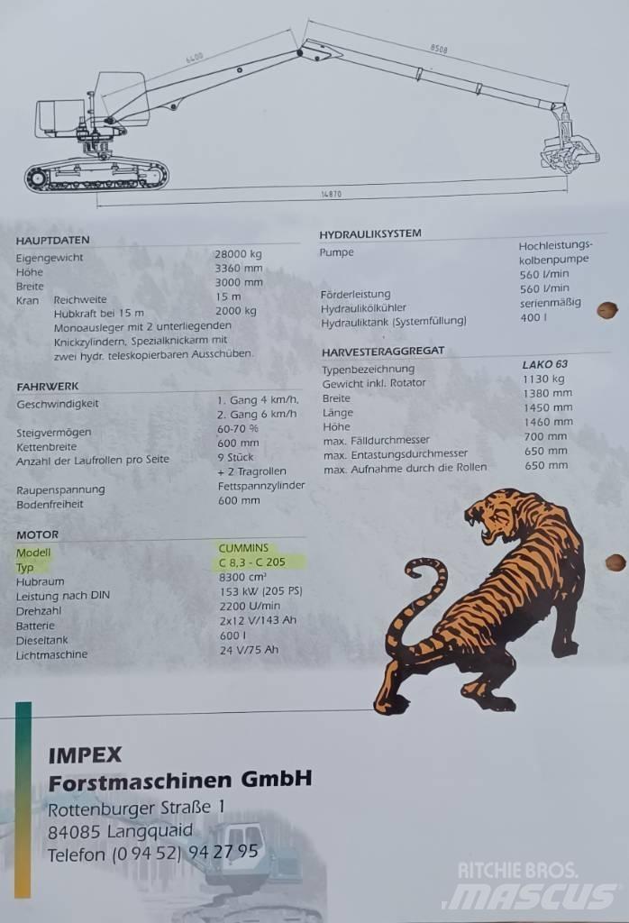 Impex Königstiger Betakarítók