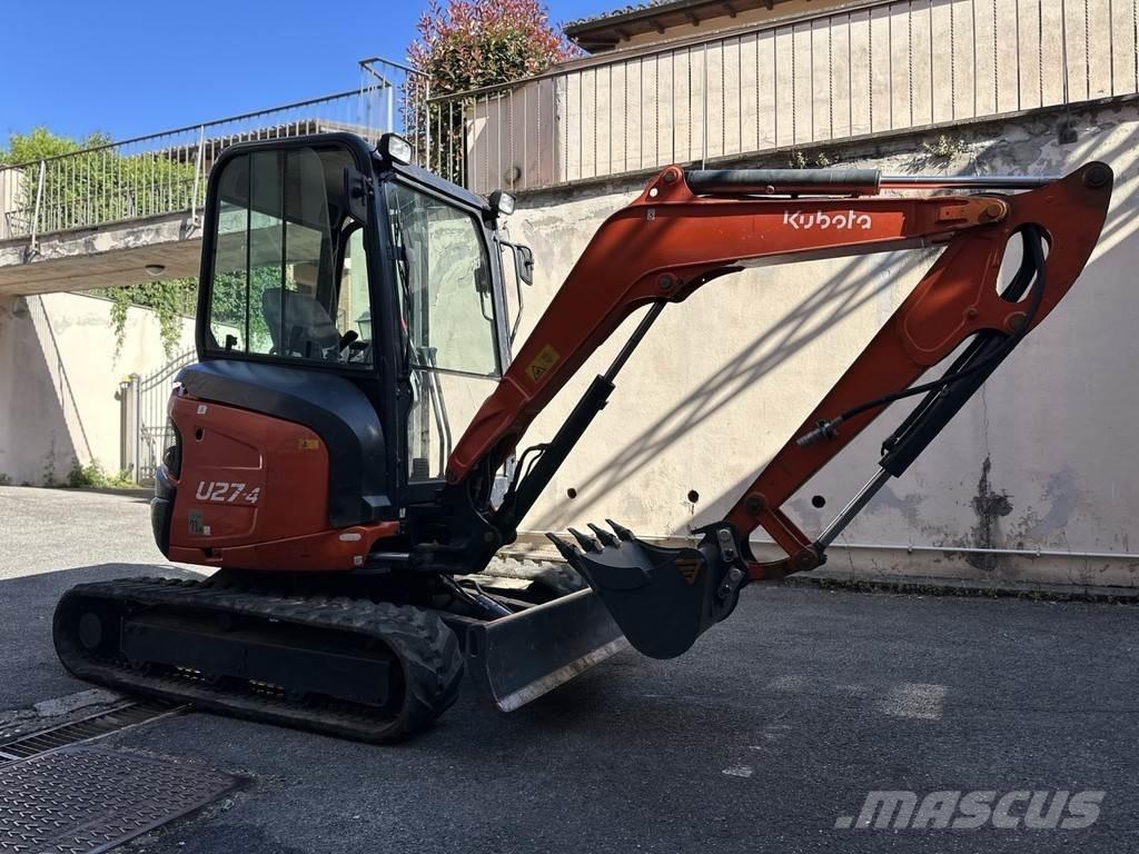 Kubota U27-4 Mini kotrók < 7t