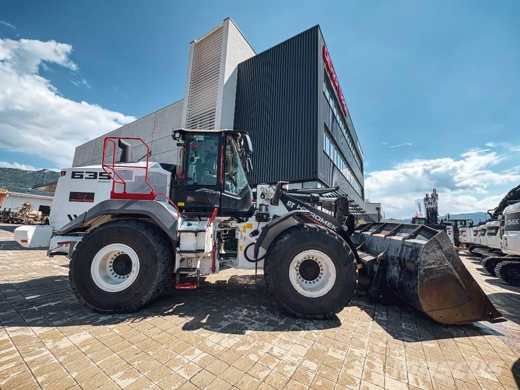 Hidromek HMK 635 WL Gumikerekes homlokrakodók