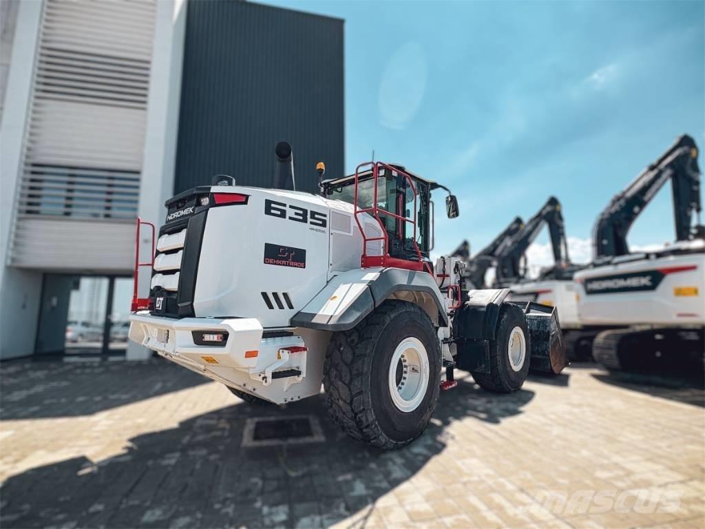 Hidromek HMK 635 WL Gumikerekes homlokrakodók