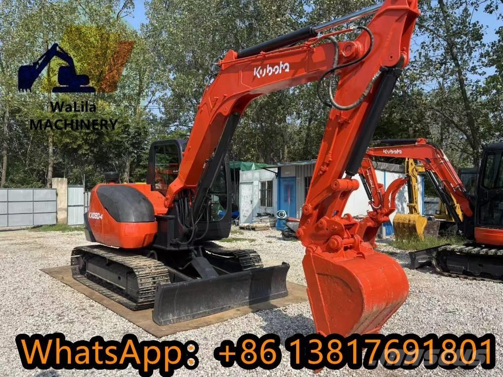 Kubota KX 080-4 Mini kotrók < 7t