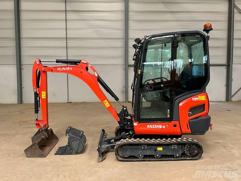 Kubota KX 019-4 Mini kotrók < 7t