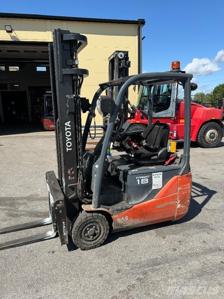 Toyota 8FBEK18T Elektromos targoncák