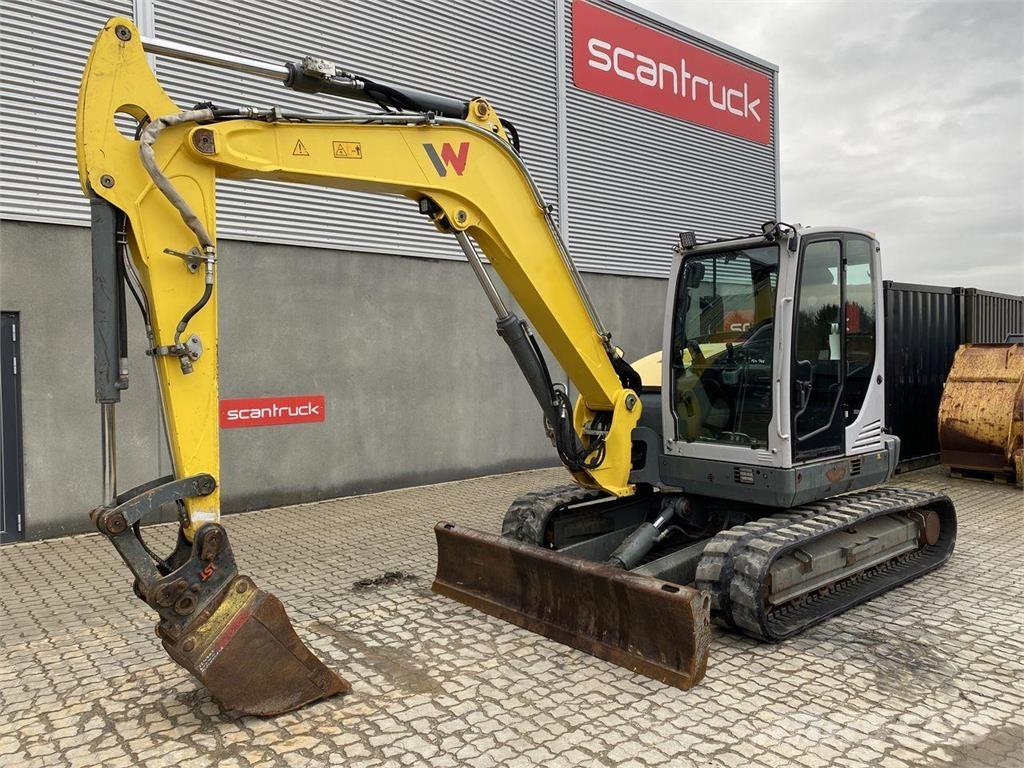 Wacker Neuson EZ80 Gumikerekes kotrók