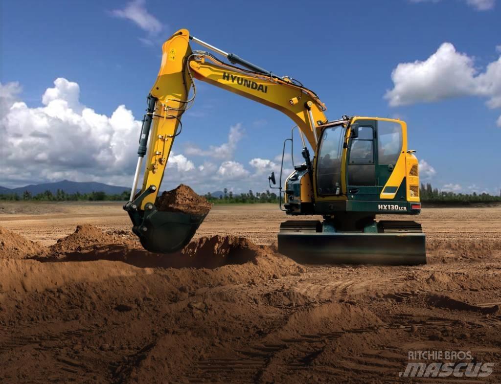 Hyundai HX130LCRD Lánctalpas kotrók