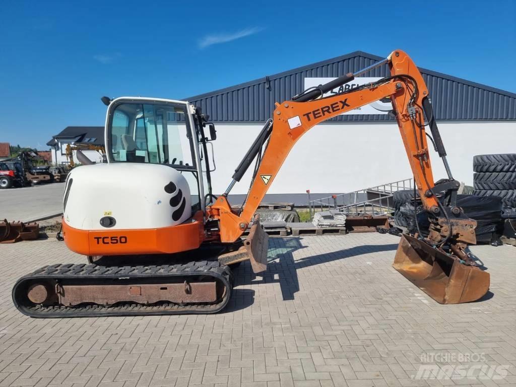 Terex TC 50 Mini kotrók < 7t