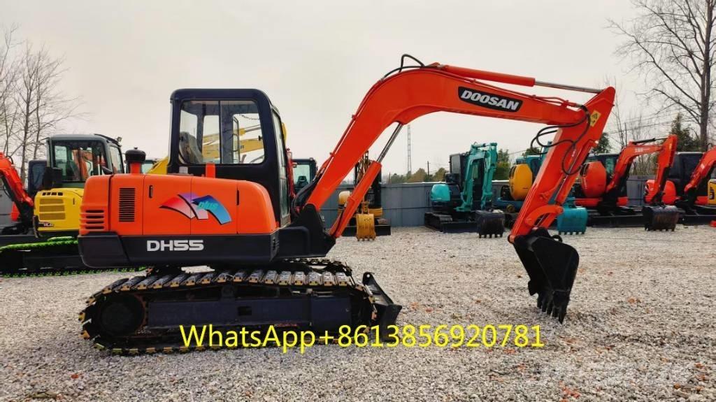Doosan DH 55 Mini kotrók < 7t