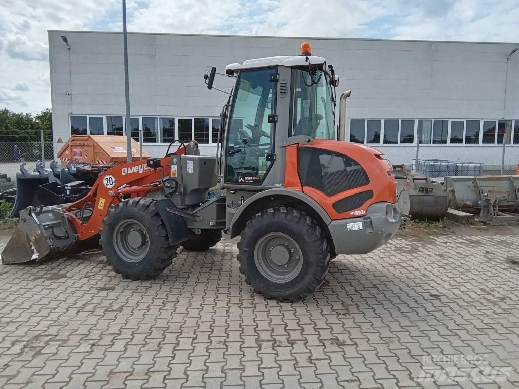 Atlas Weycor AR 480S Gumikerekes homlokrakodók
