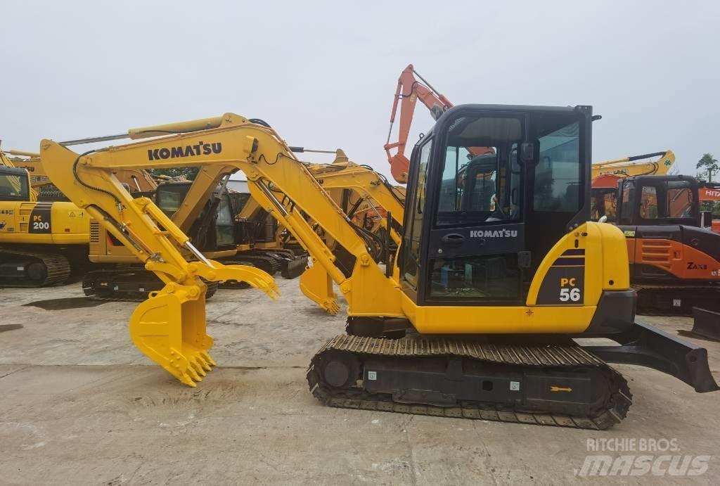 Komatsu PC 56-7 Mini kotrók < 7t