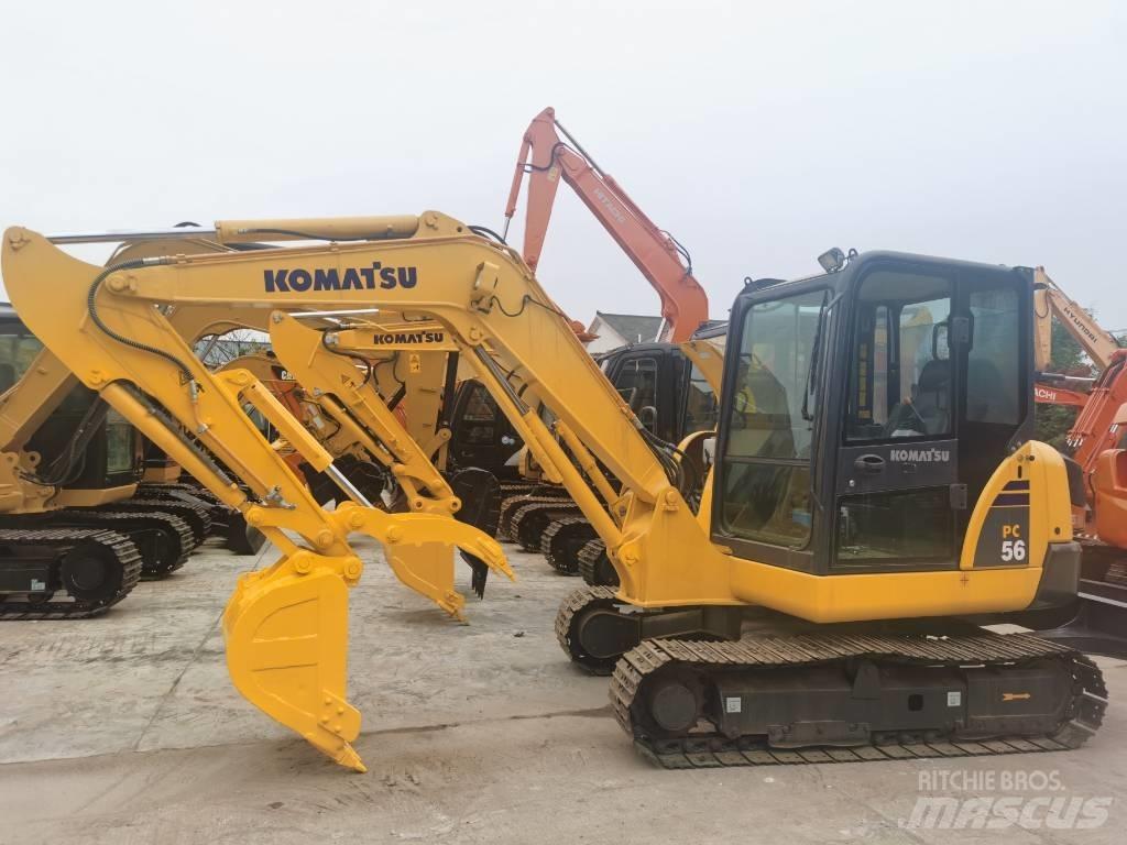 Komatsu PC 56-7 Mini kotrók < 7t
