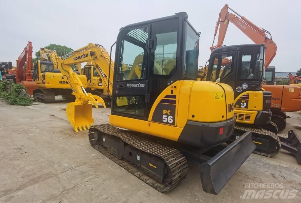 Komatsu PC 56-7 Mini kotrók < 7t