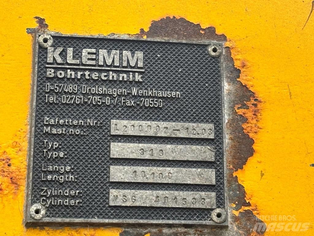Klemm KR 807-4 Cölöp fúrók