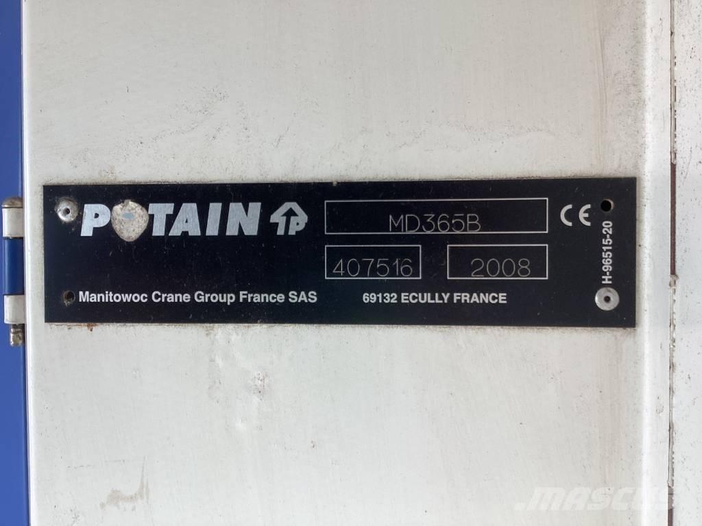Potain MD365B Torony daruk