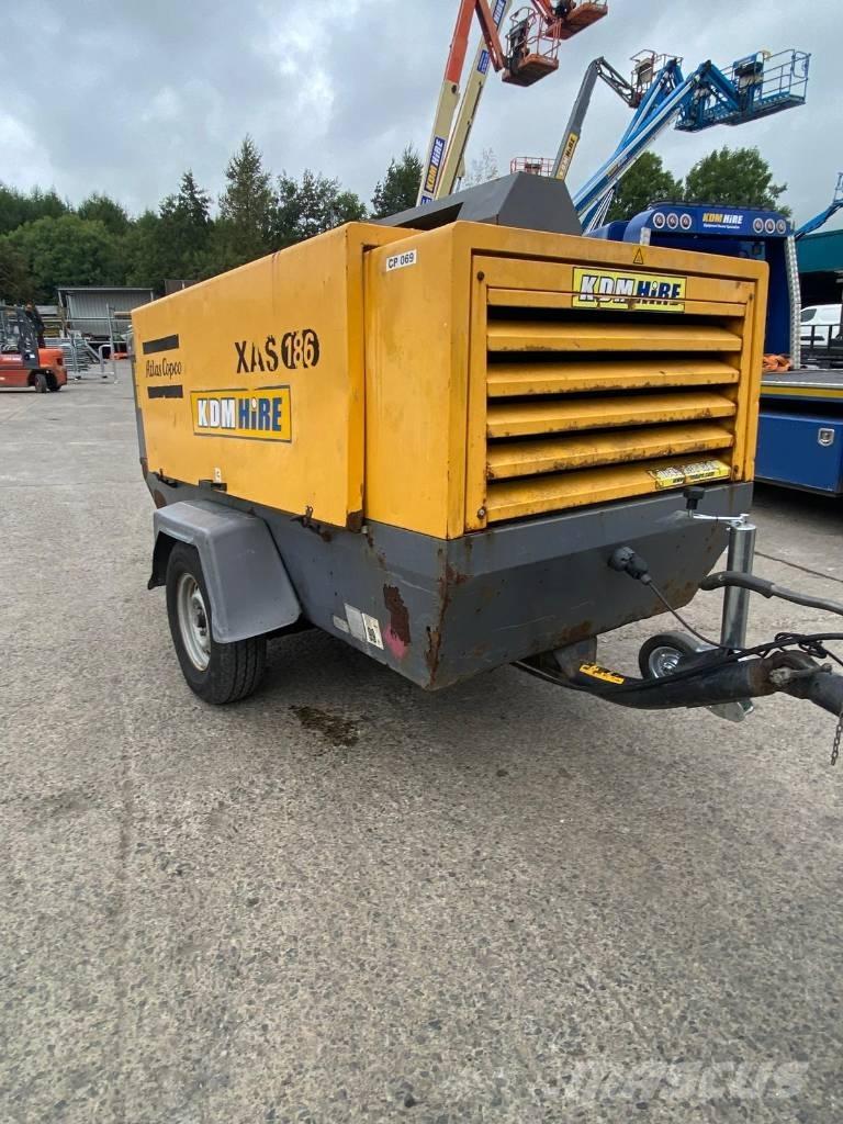 Atlas Copco XAS 186 Kompresszorok
