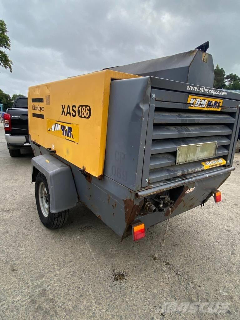 Atlas Copco XAS 186 Kompresszorok