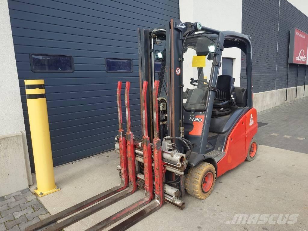 Linde H20T/391 Gázüzemű targoncák