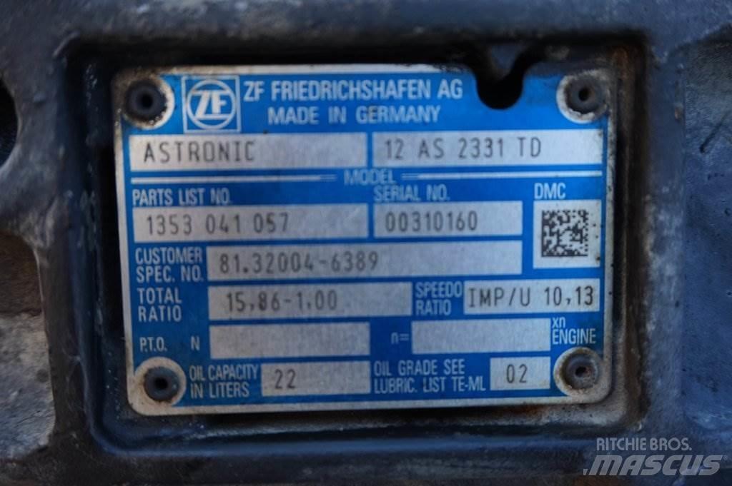 ZF 12AS2331DD + INT3 Hajtóművek