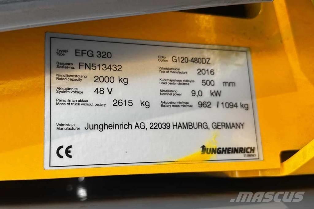 Jungheinrich EFG 320 Elektromos targoncák
