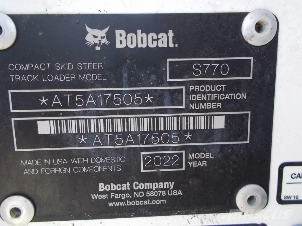 Bobcat S770 Kompaktrakodók