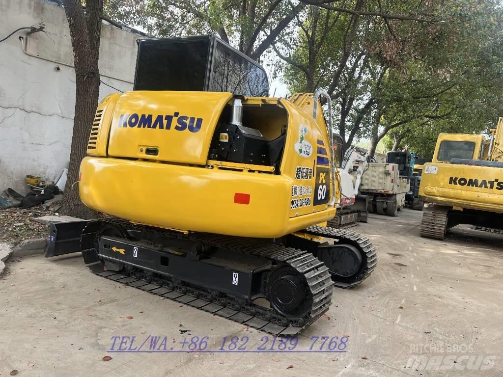 Komatsu PC 60-8 Mini kotrók < 7t