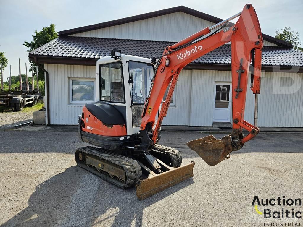 Kubota KX 61-3 Mini kotrók < 7t