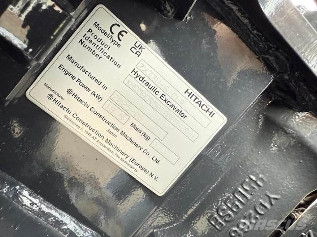 Hitachi ZX33U-6 Mini kotrók < 7t