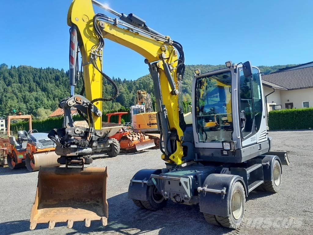 Wacker Neuson EW 65 Gumikerekes kotrók