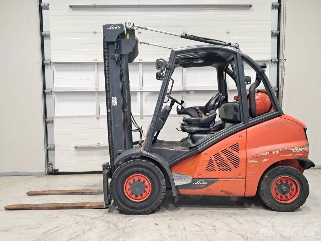 Linde H50T-02 Gázüzemű targoncák