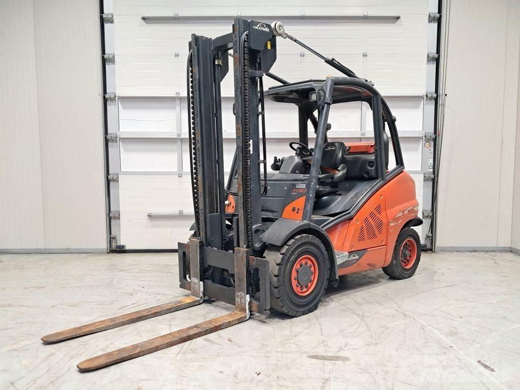 Linde H50T-02 Gázüzemű targoncák