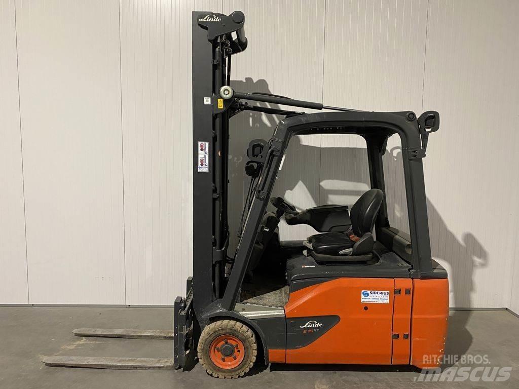 Linde E16L-02 Elektromos targoncák
