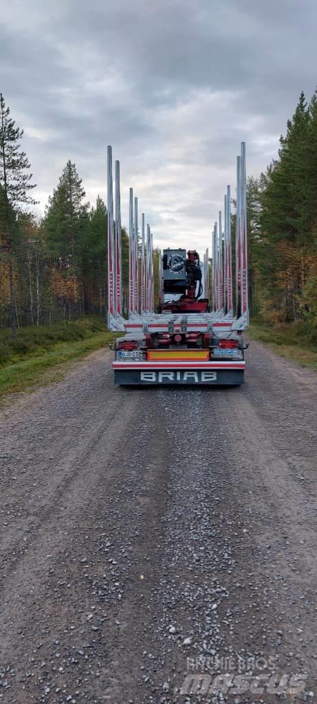 Briab SBBLWT-45-109 Rönkszállító pótkocsik
