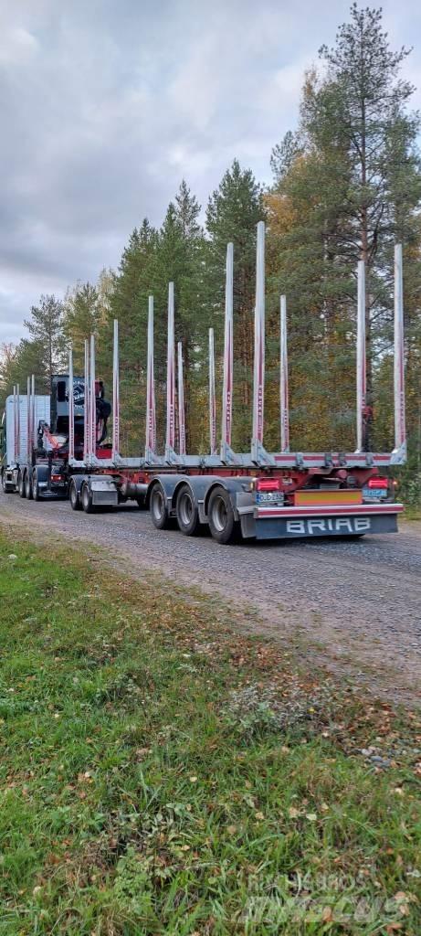 Briab SBBLWT-45-109 Rönkszállító pótkocsik