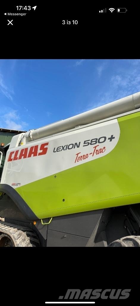 CLAAS Lexion 580 TT Kombájnok