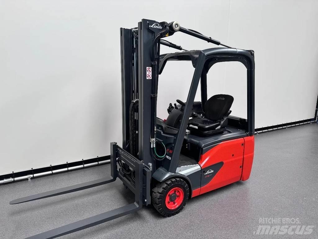 Linde 386 E 16-02 Elektromos targoncák