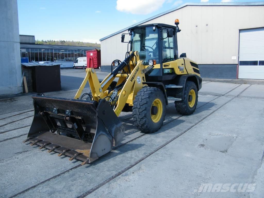 Yanmar v100 Gumikerekes homlokrakodók