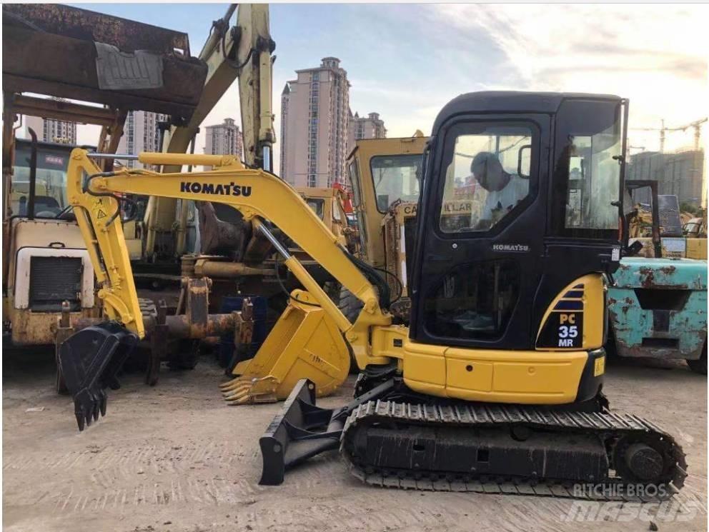 Komatsu PC 35 MR Mini kotrók < 7t