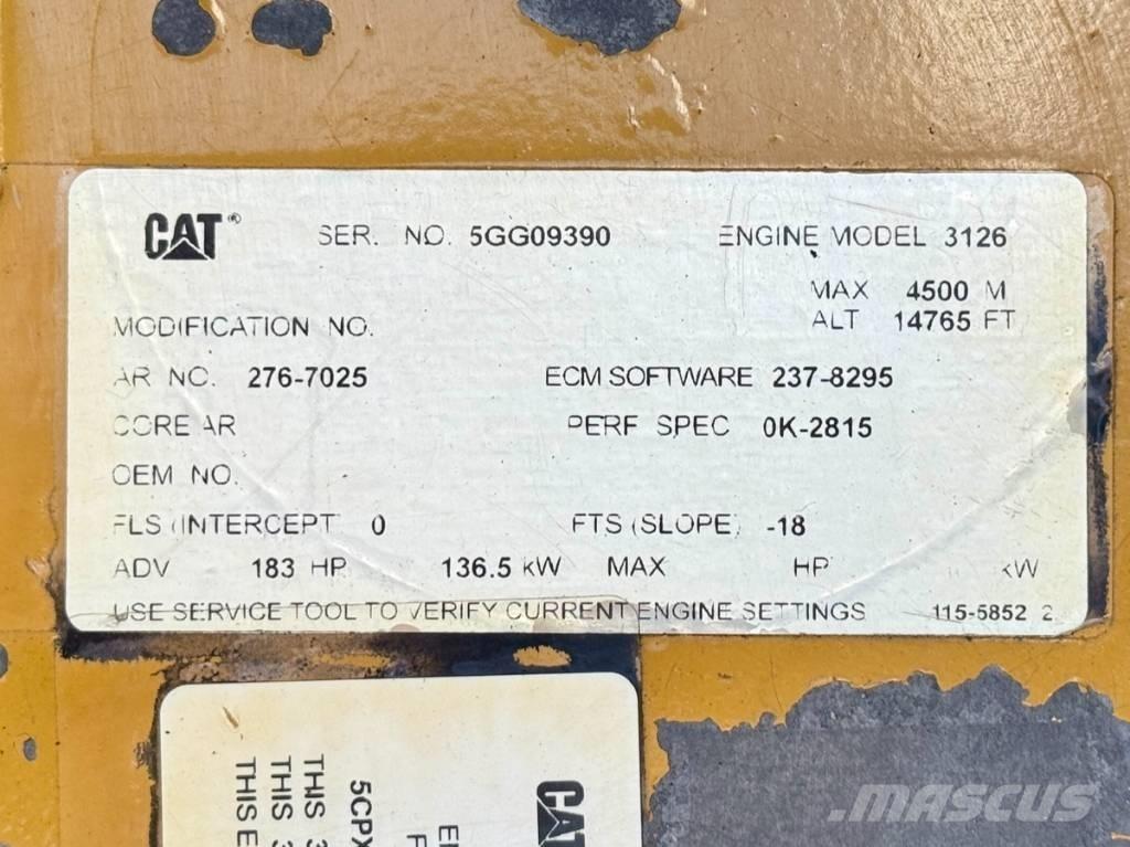 CAT 950 G Gumikerekes homlokrakodók