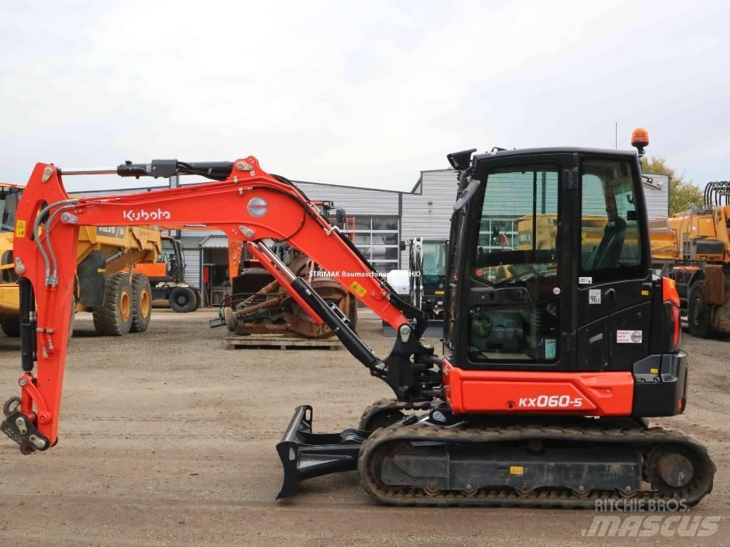 Kubota KX 060-5 Mini kotrók < 7t